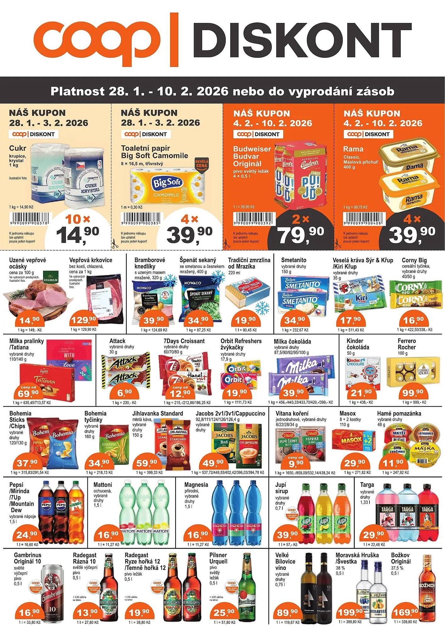 COOP DISKONT leták - 1