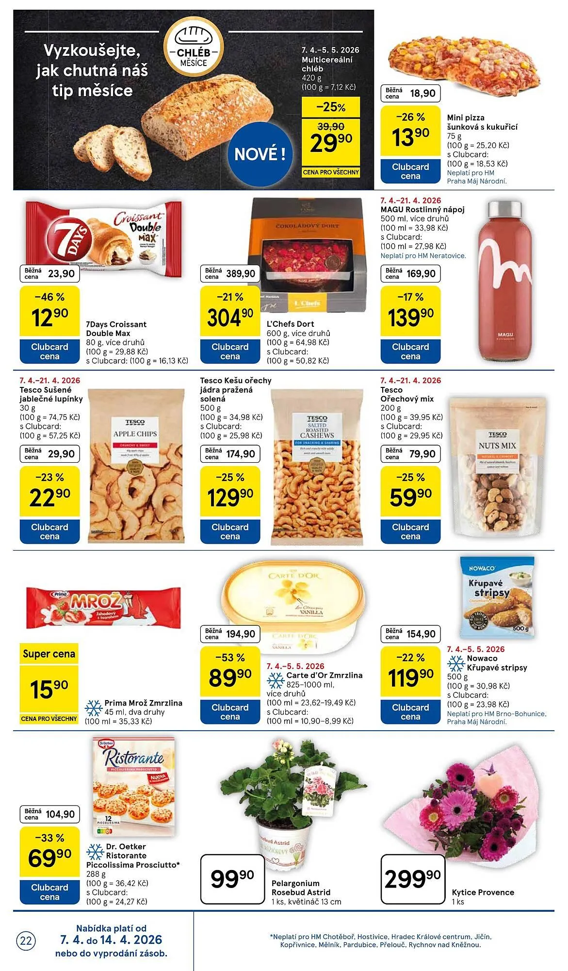 Tesco leták - 7. dubna 14. dubna 2026 - Page 22