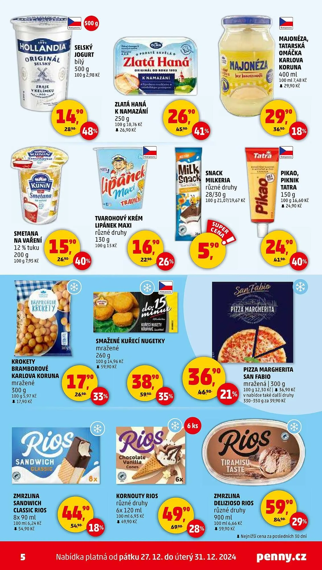 Penny Market leták - 27. prosince 31. prosince 2024 - Page 5