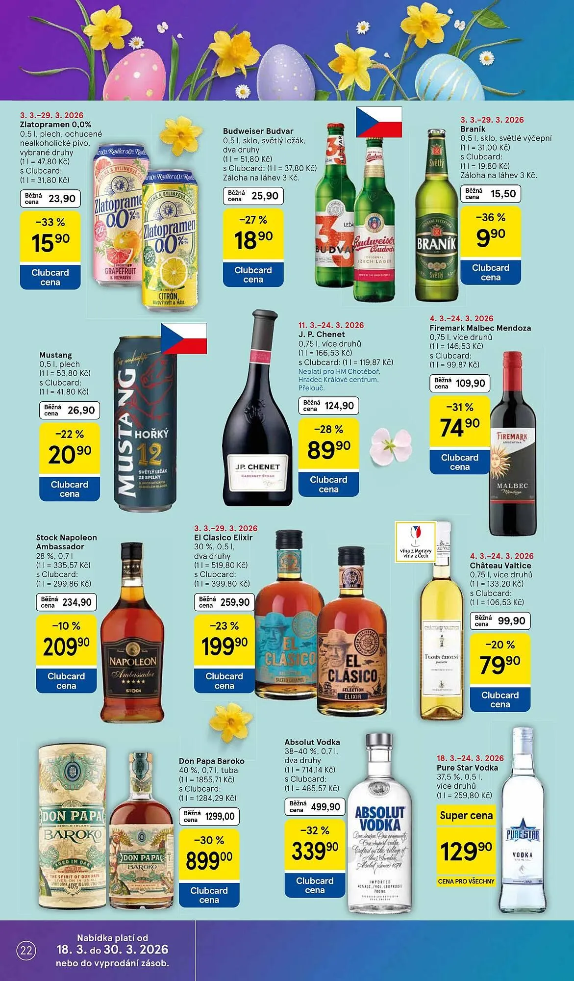 Tesco leták - 18. března 24. března 2026 - Page 22