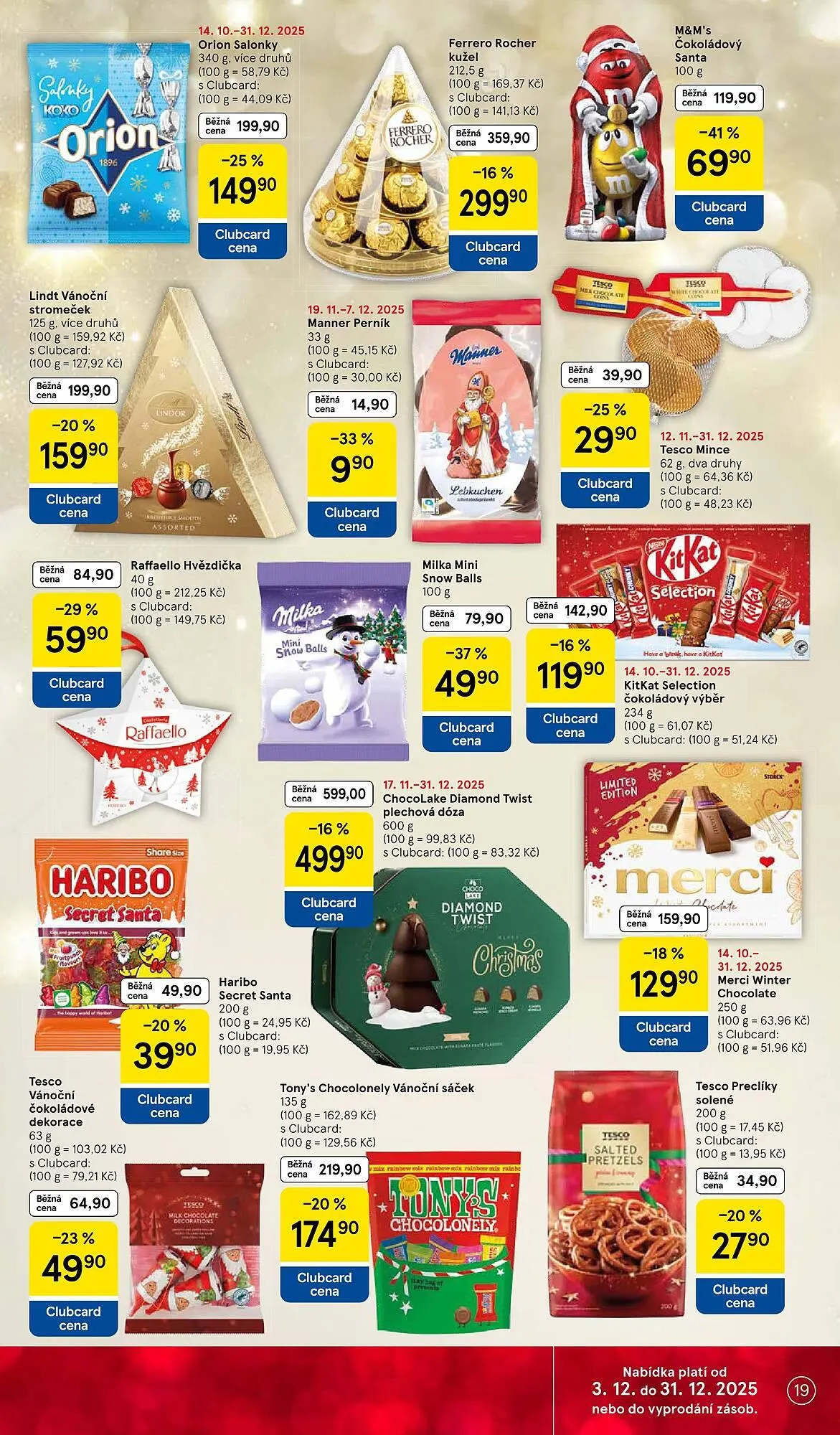 Tesco leták - 3. prosince 9. prosince 2025 - Page 19