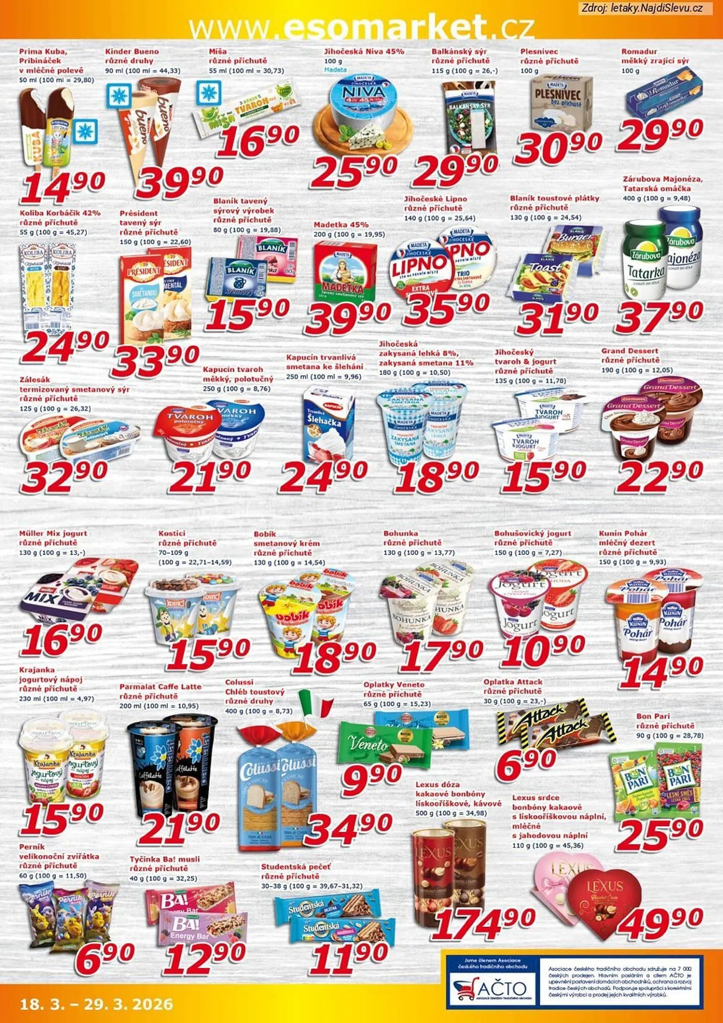 ESO MARKET leták - 18. března 29. března 2026 - Page 3