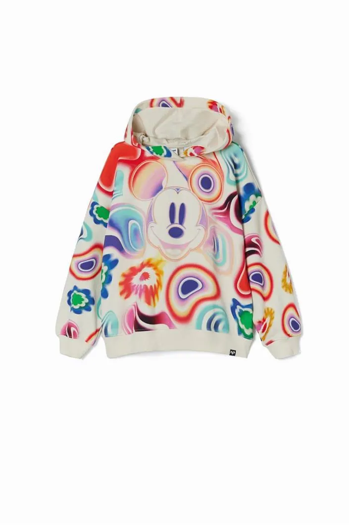 mikina Desigual Calista Mickey crudo