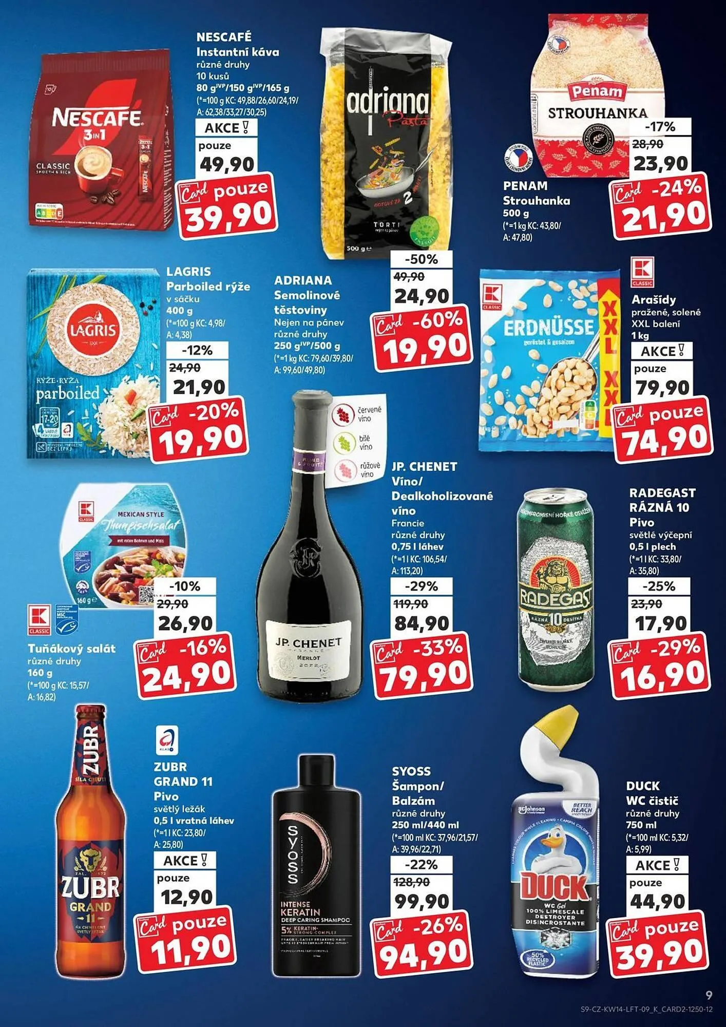 Kaufland leták - 1. dubna 7. dubna 2026 - Page 9