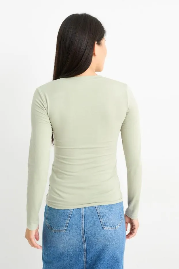 Multipack 2 ks - tričko s dlouhým rukávem basic