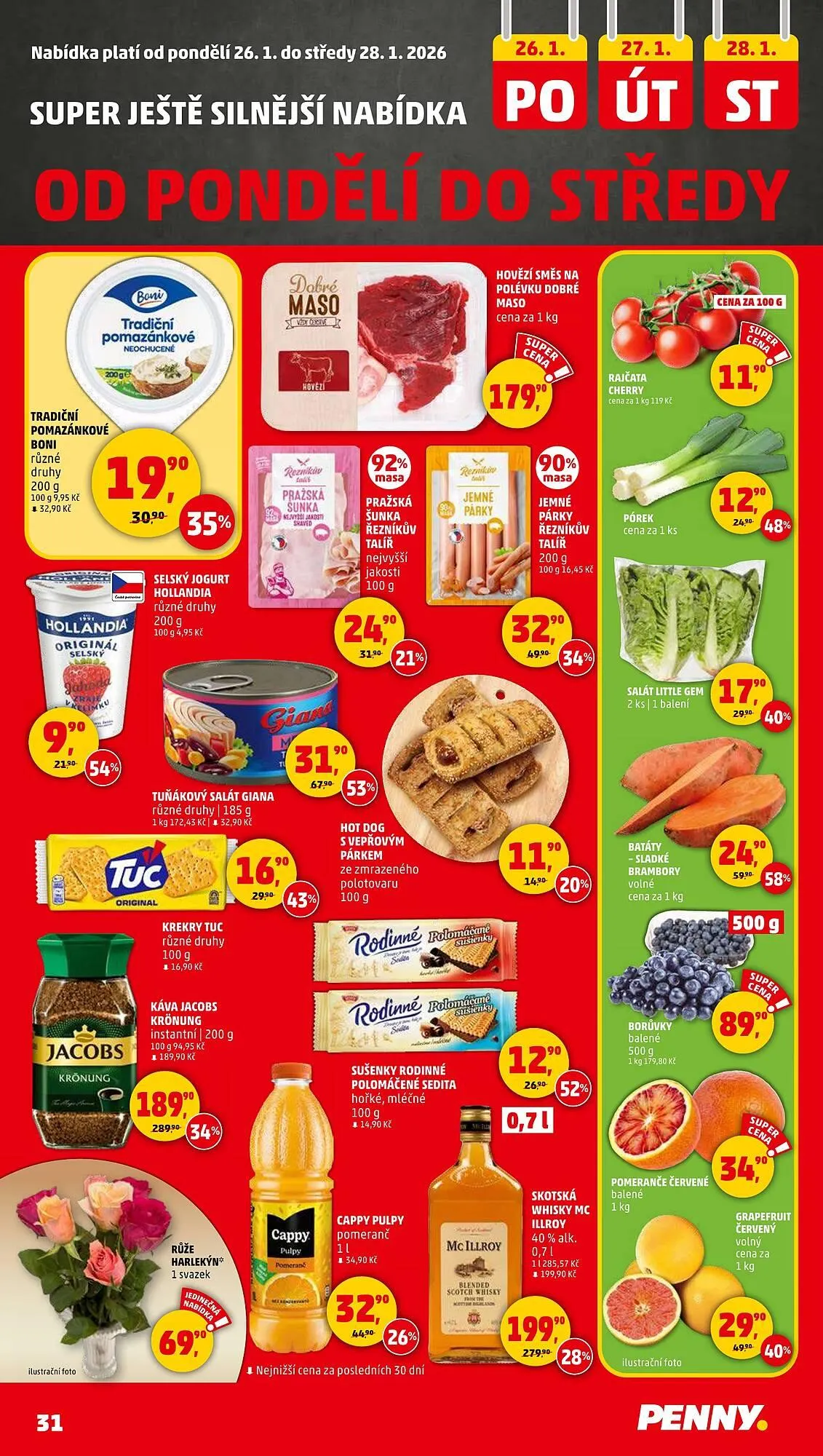 Penny Market leták - 22. ledna 28. ledna 2026 - Page 31