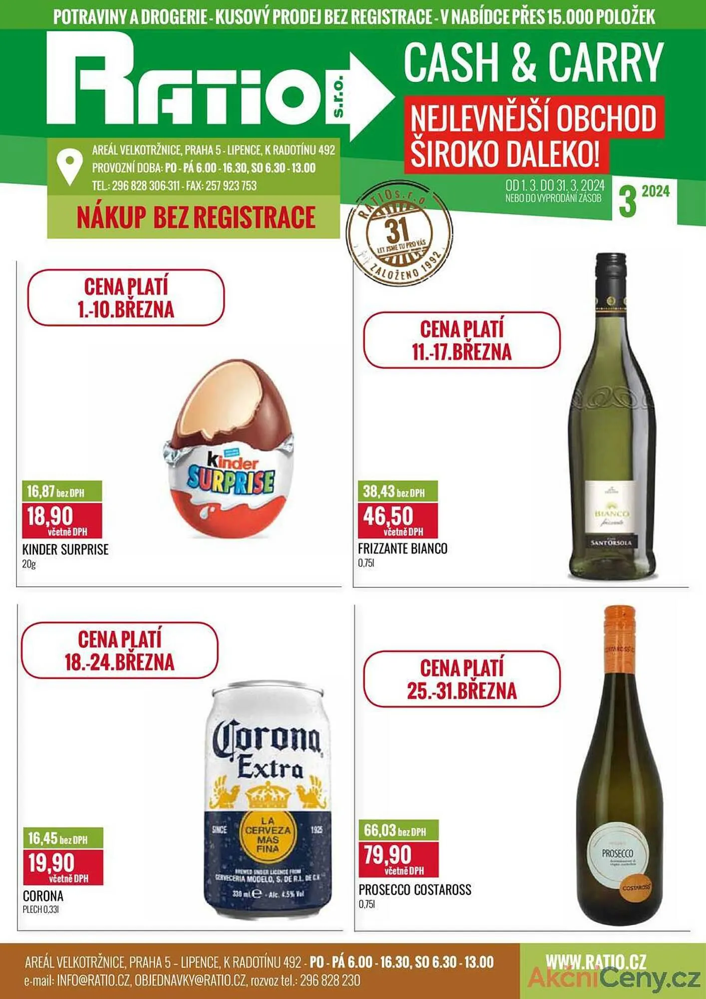 Ratio leták - 1. března 31. března 2024