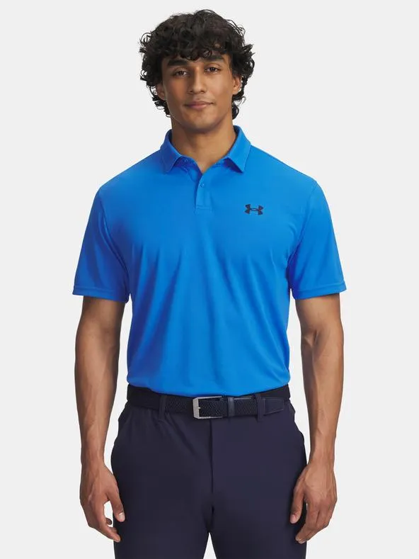 Pánské tričko Under Armour UA T2G Pique Polo-BLU