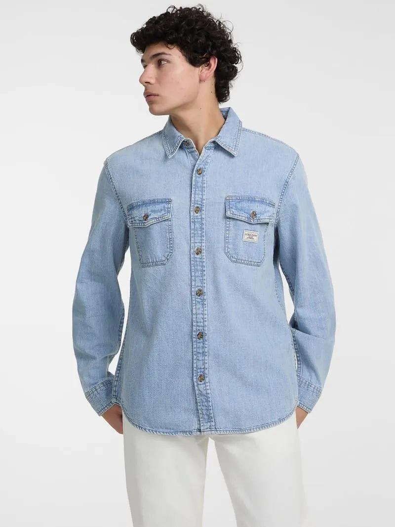 Camisa vaquera corte regular