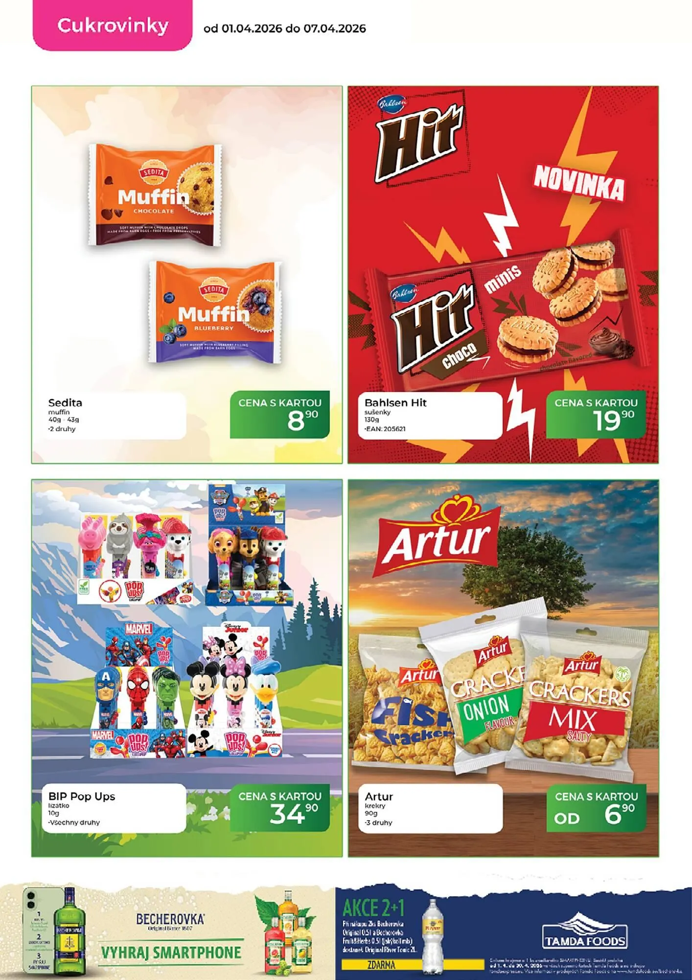 Tamda Foods leták - 1. dubna 7. dubna 2026 - Page 34