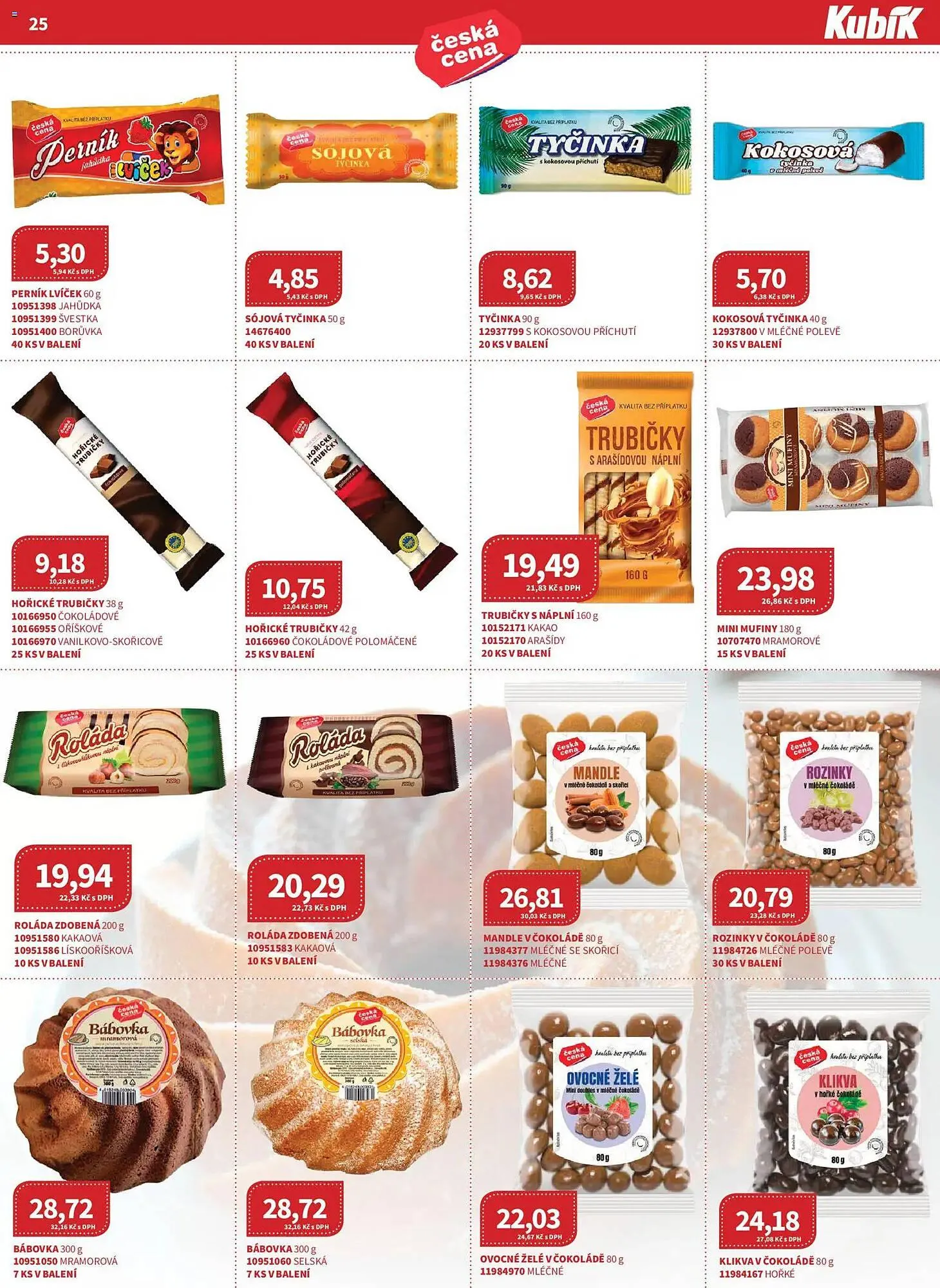 Kubík potraviny leták - 1. prosince 31. prosince 2025 - Page 25