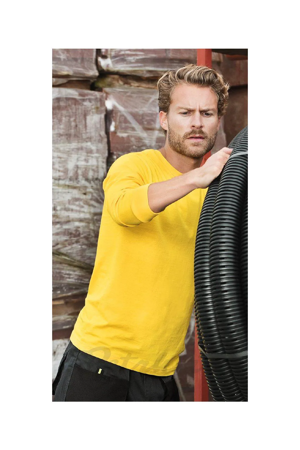 Unisex bavlněné triko s dlouhým rukávem Resist LS 160 g/m²