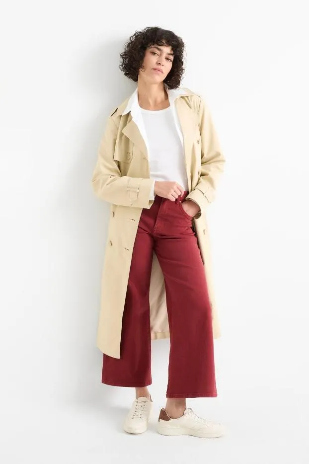 Wide leg jeans - mid waist