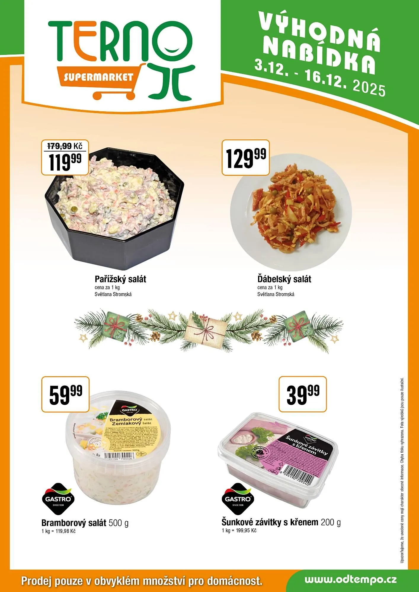 TEMPO leták - 3. prosince 16. prosince 2025 - Page 10