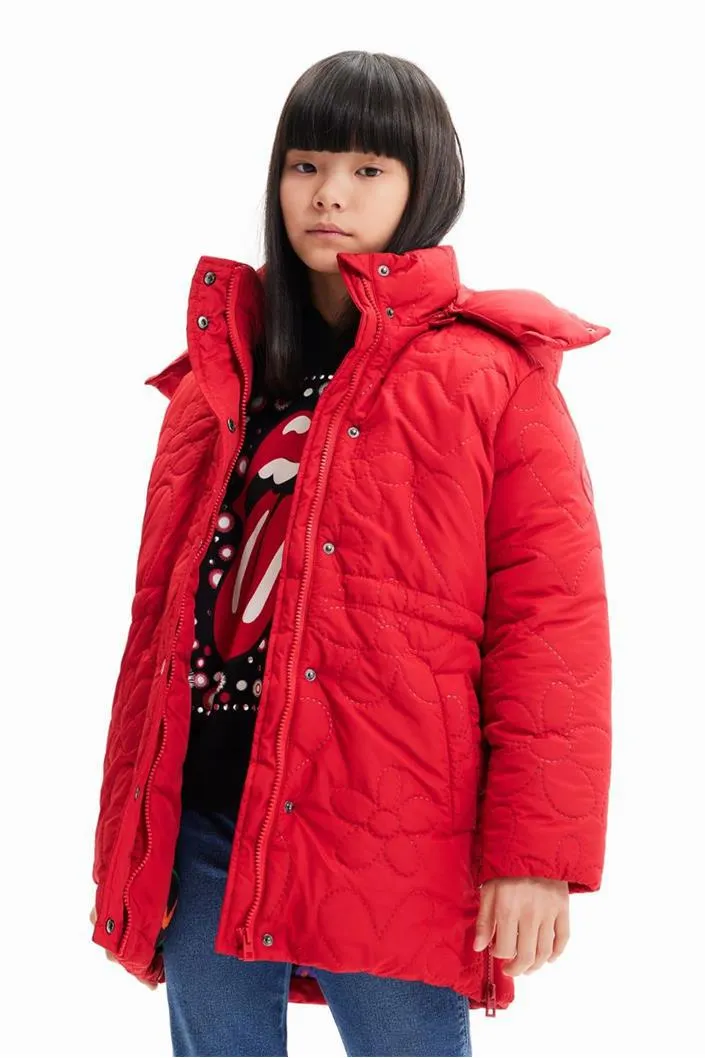 bunda Desigual Angel rojo