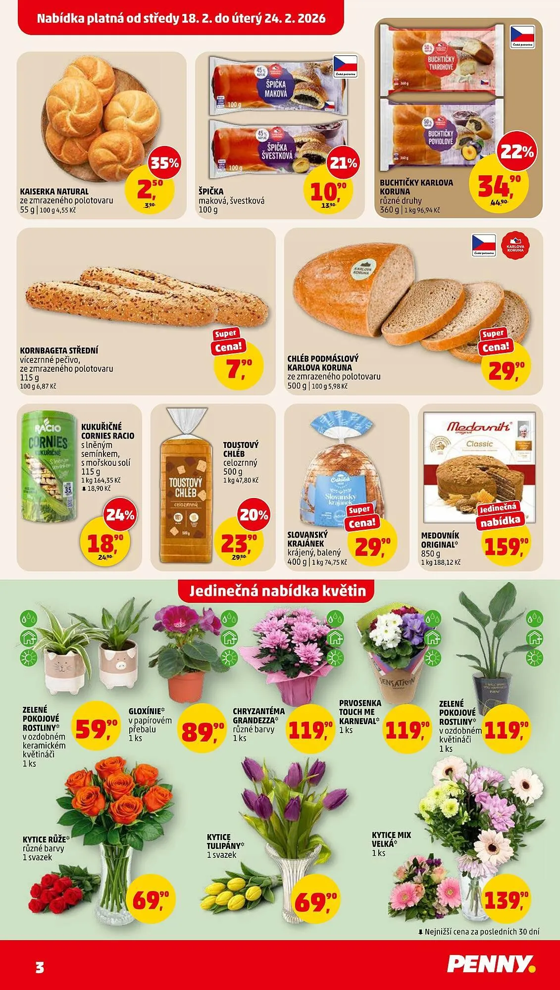 Penny Market leták - 18. února 24. února 2026 - Page 3
