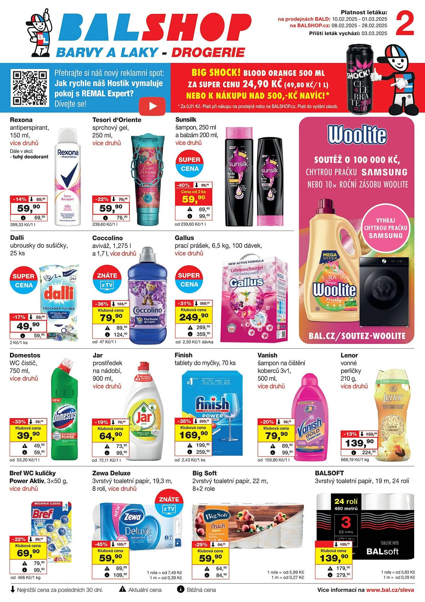 Barvy a laky drogerie leták - 1