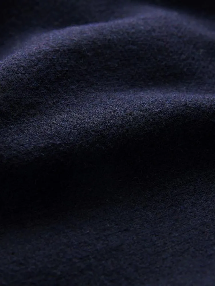 Tmavě modré - Společenské kabáty se stojatým límcem