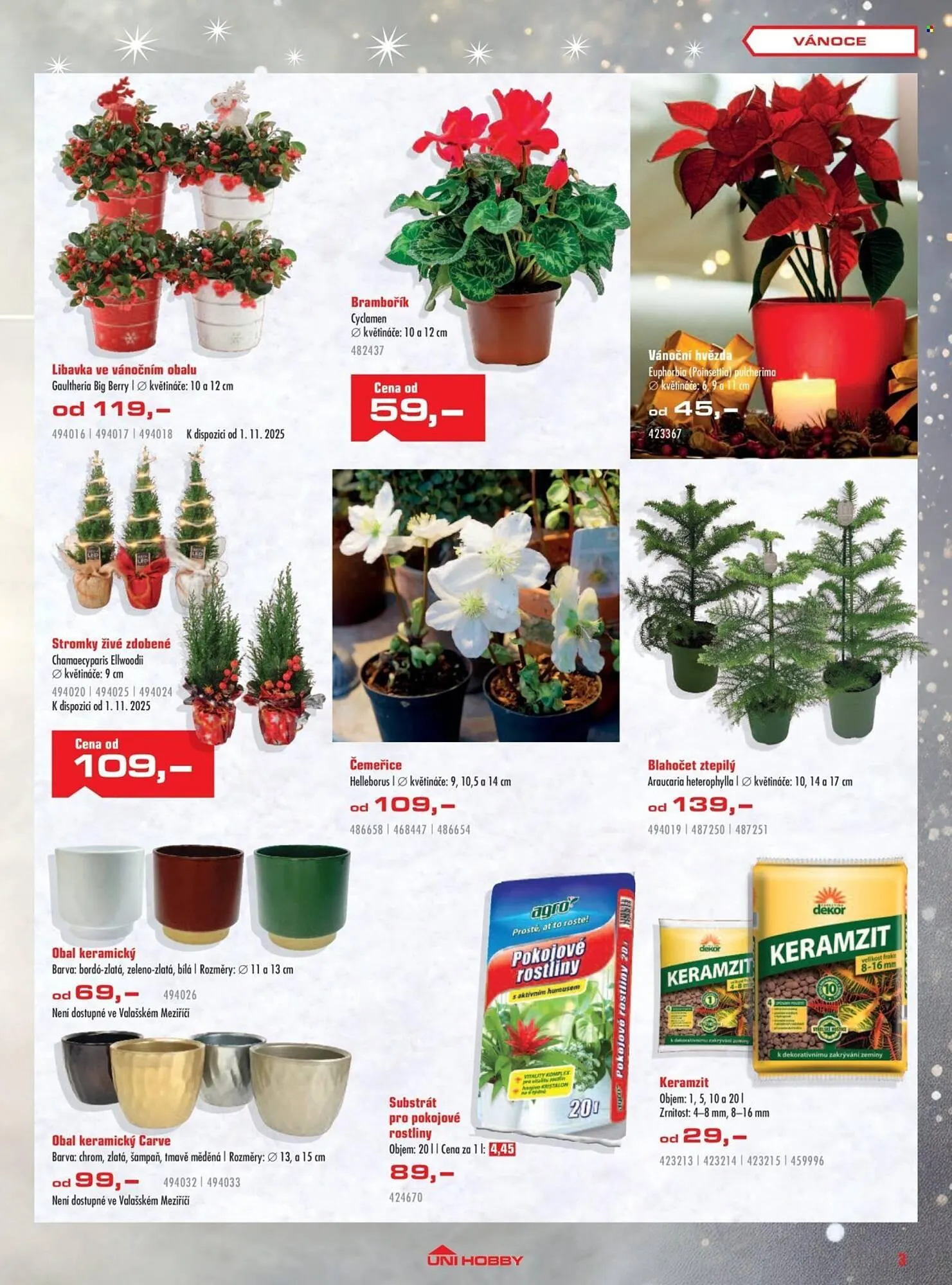 Uni Hobby leták - 30. října 23. listopadu 2025 - Page 3
