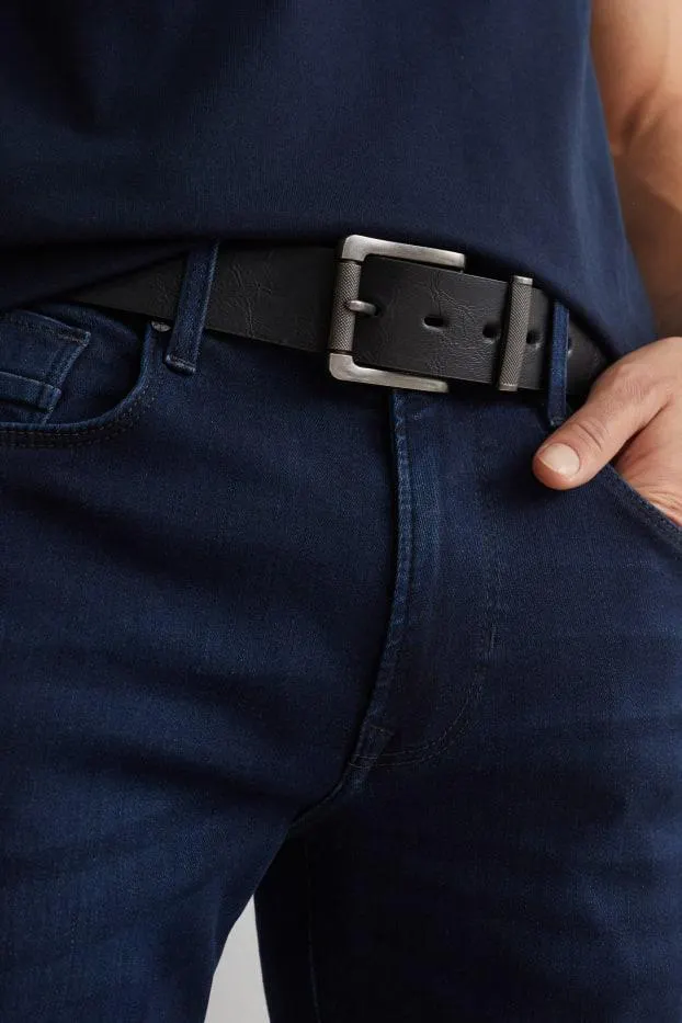 Pásek - imitace kůže