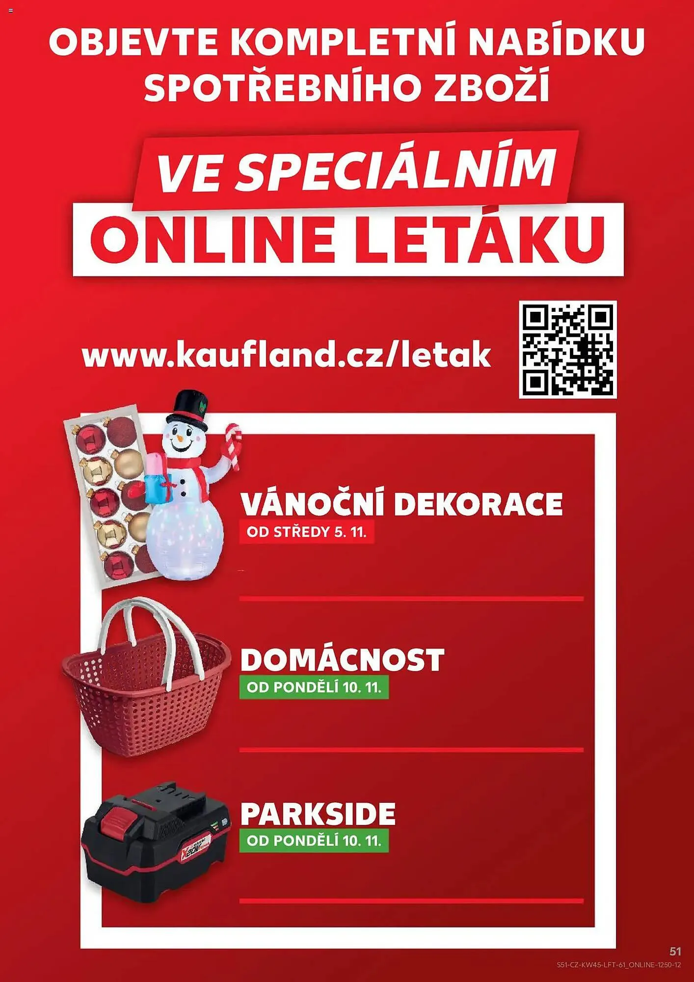 Kaufland leták - 5. listopadu 11. listopadu 2025 - Page 51