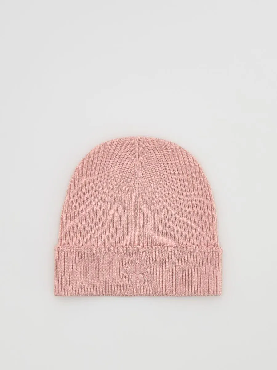 Úpletová čepice s příměsí viskózy