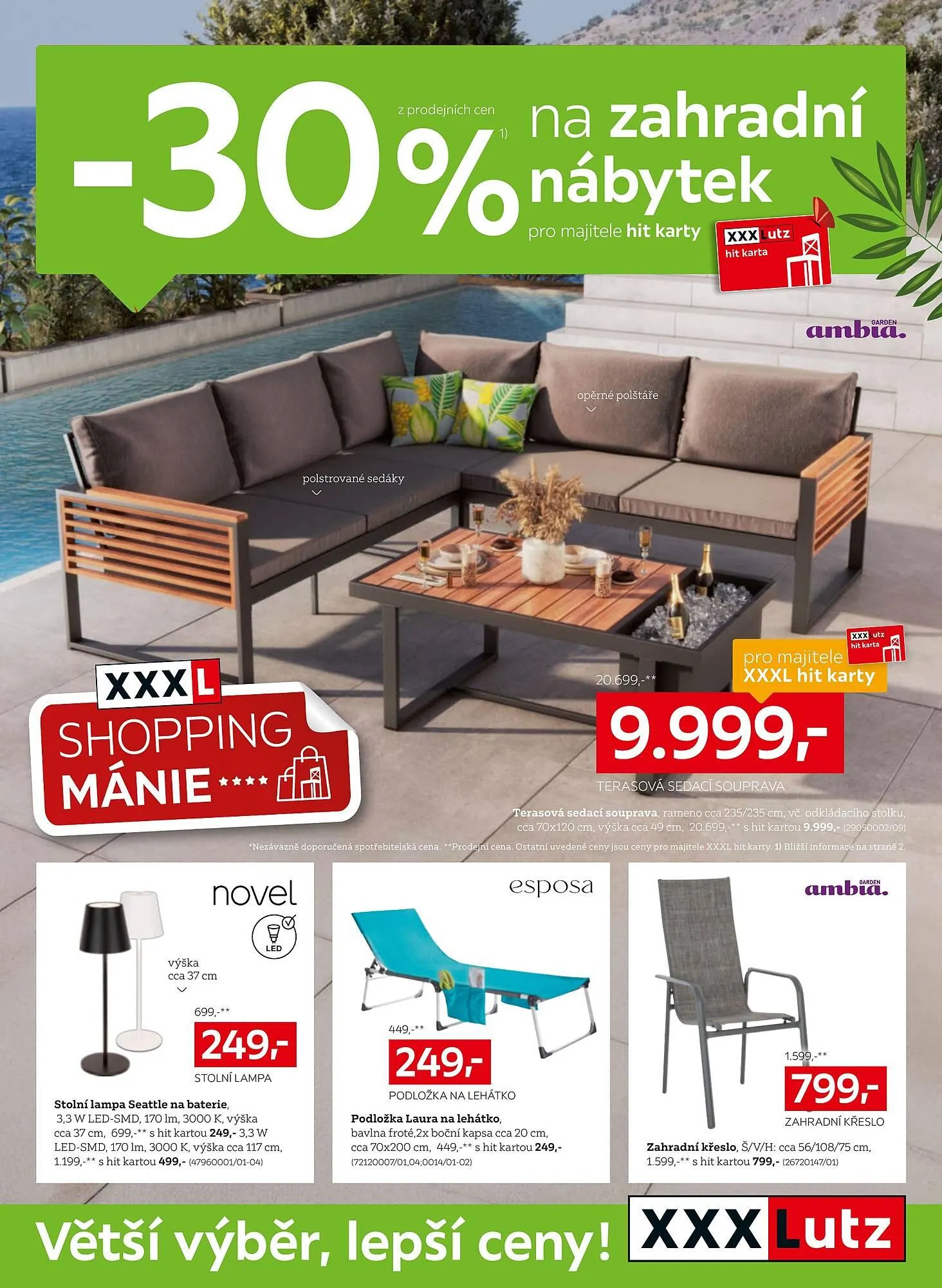 XXXLutz leták - 7. dubna 19. dubna 2026 - Page 1