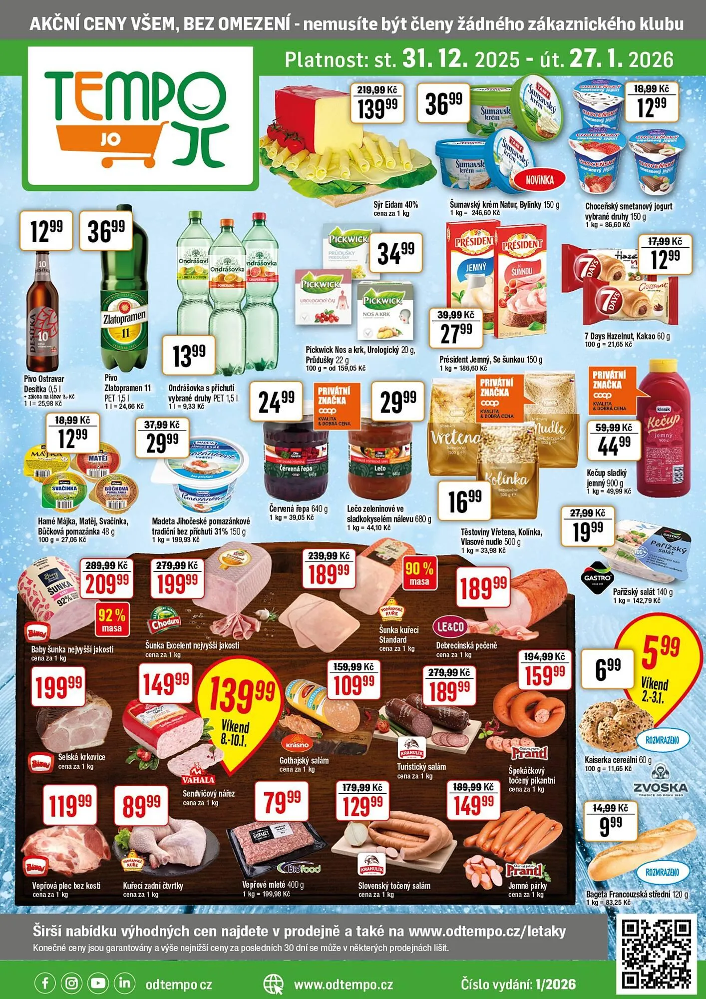 TEMPO leták - 31. prosince 13. ledna 2026 - Page 1