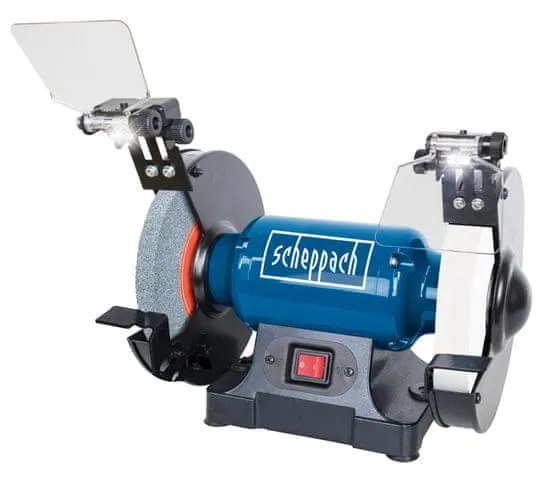 Scheppach Bruska dvoukotoučová SM 200 AL