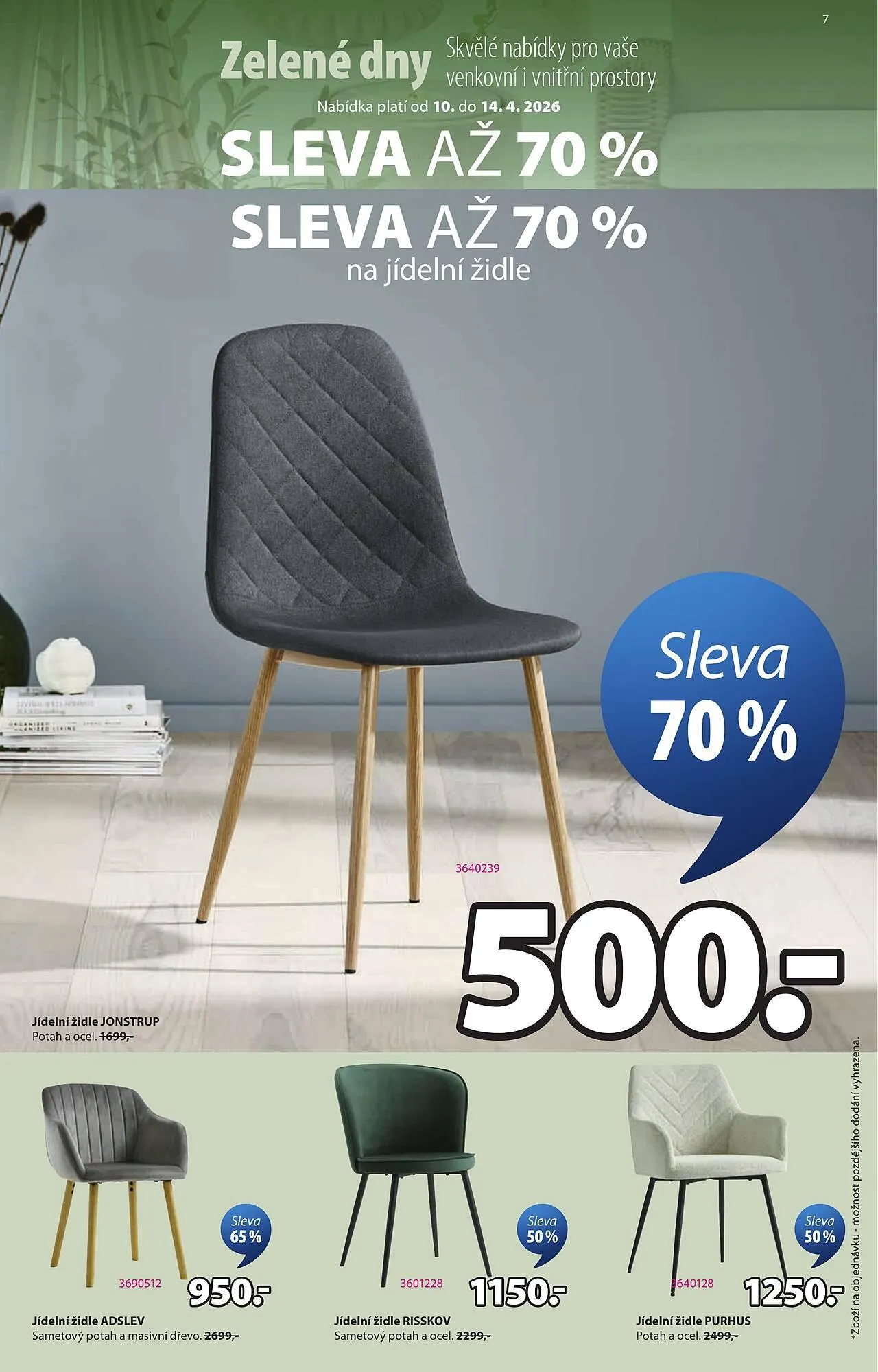 JYSK leták - 10. dubna 14. dubna 2026 - Page 7