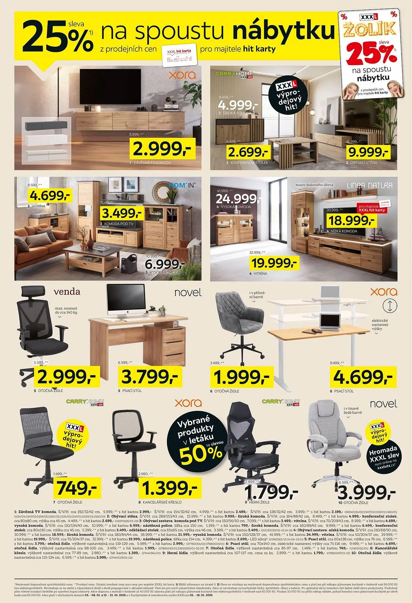 XXXLutz leták - 5. ledna 18. ledna 2026 - Page 4