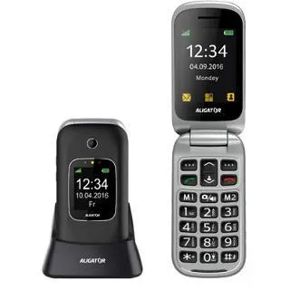 Aligator V650 Senior černo-stří.+nab.st