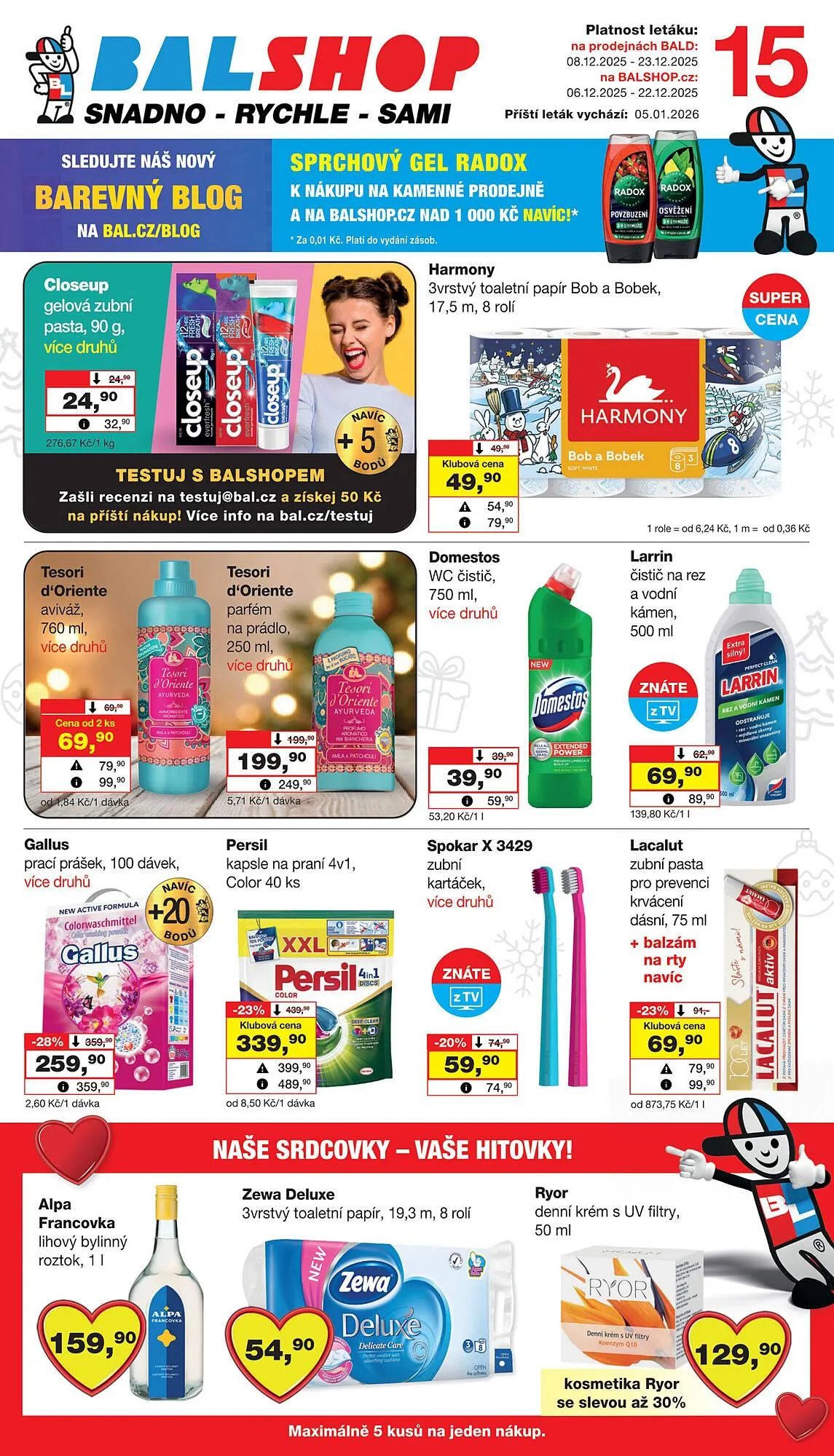 Barvy a laky drogerie leták - 6. prosince 22. prosince 2025 - Page 1