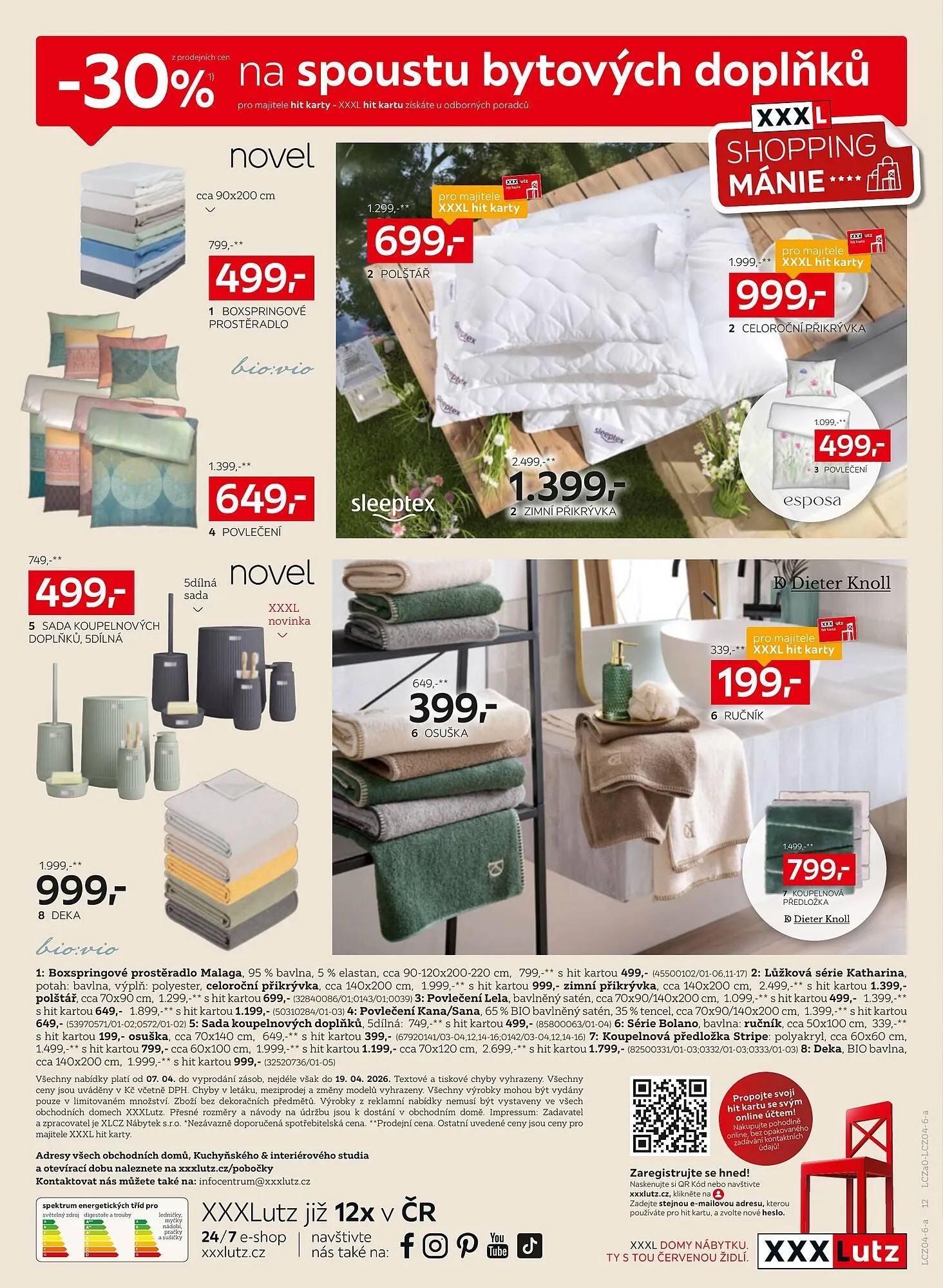 XXXLutz leták - 7. dubna 19. dubna 2026 - Page 12