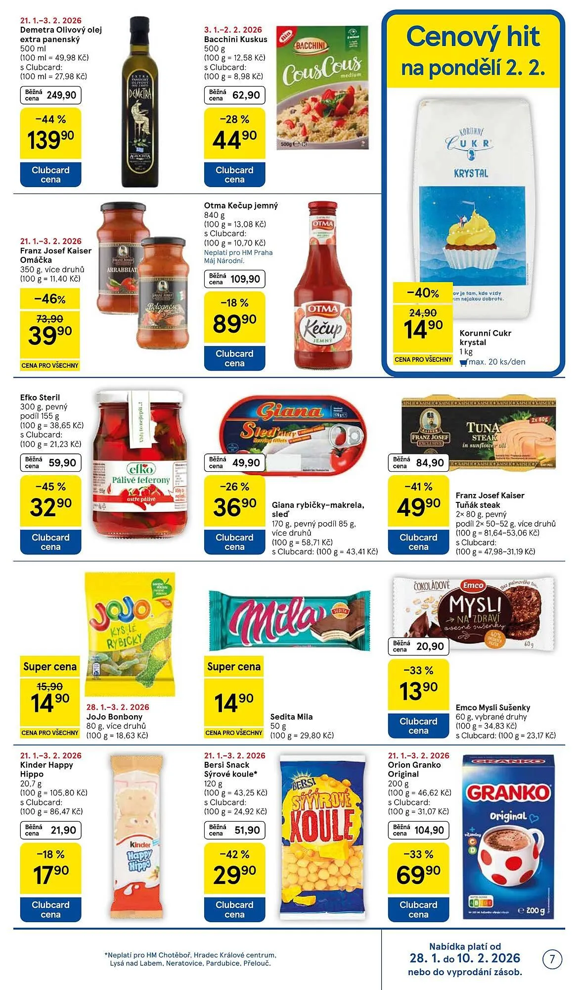 Tesco leták - 28. ledna 3. února 2026 - Page 7