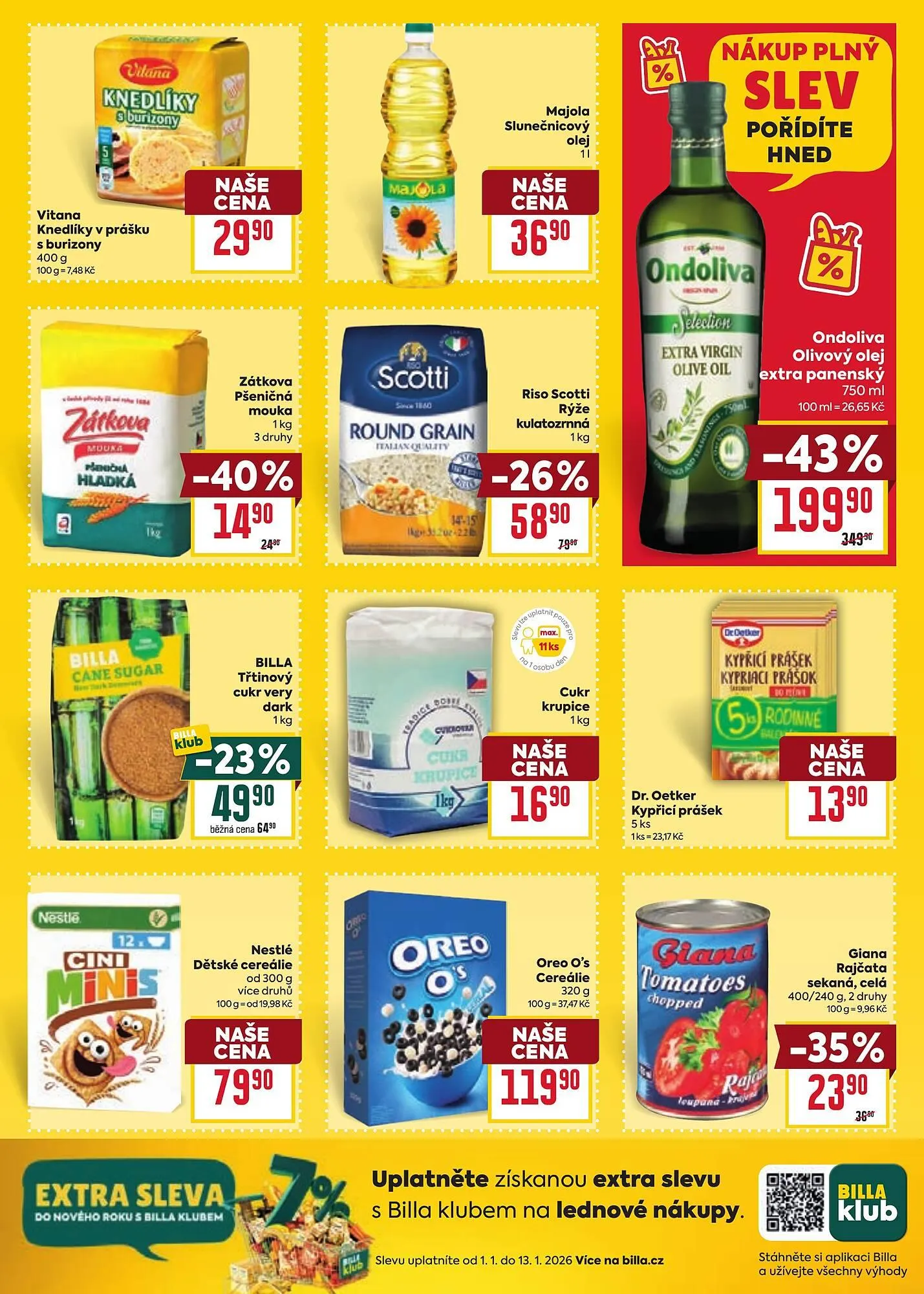 Billa leták - 2. ledna 6. ledna 2026 - Page 21