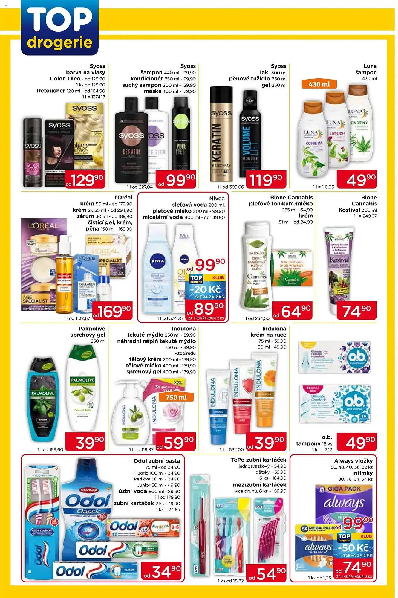 TOP drogerie leták - 19. března 28. března 2026 - Page 2