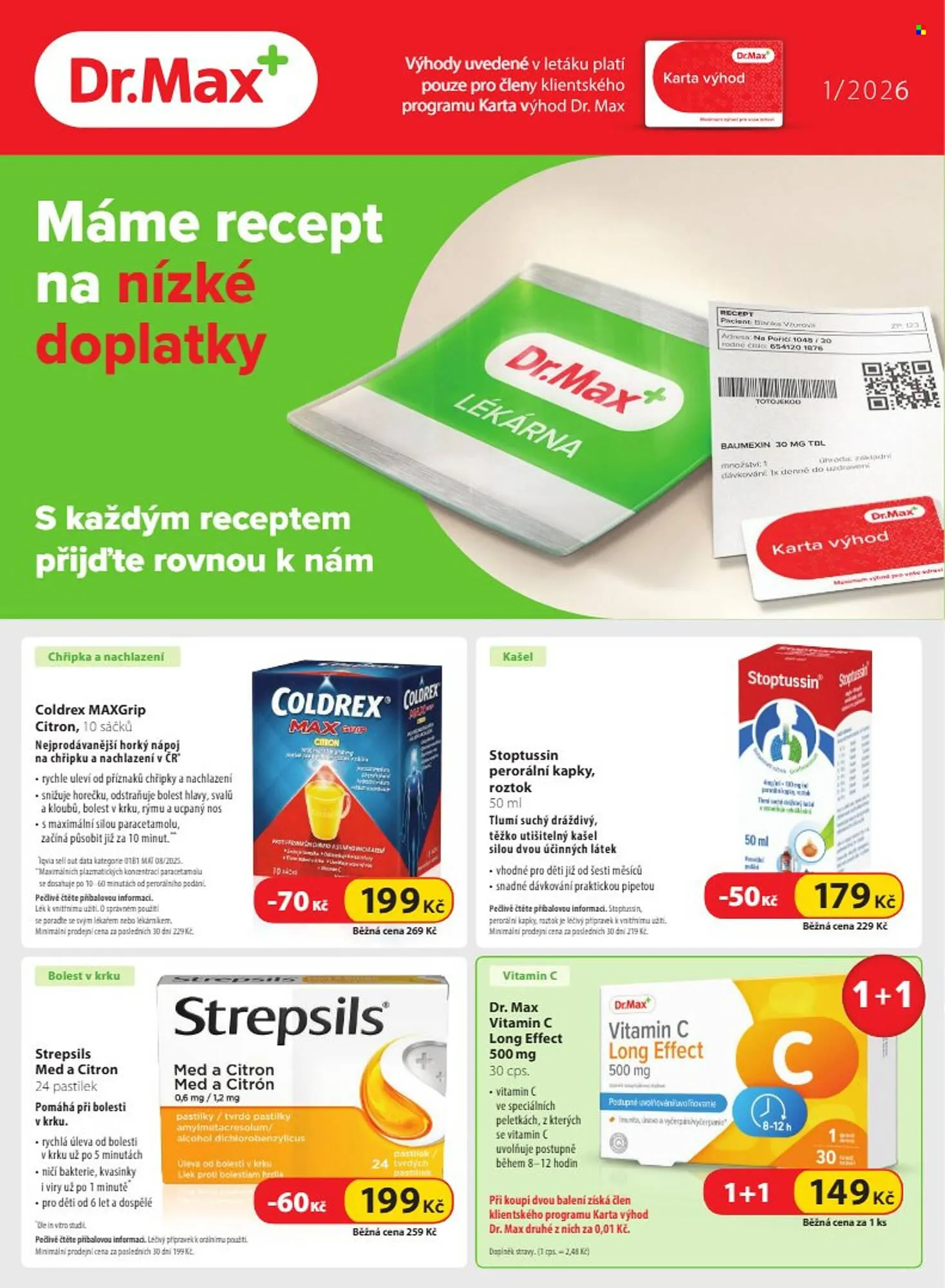 Dr. Max leták - 1. ledna 31. ledna 2026 - Page 1