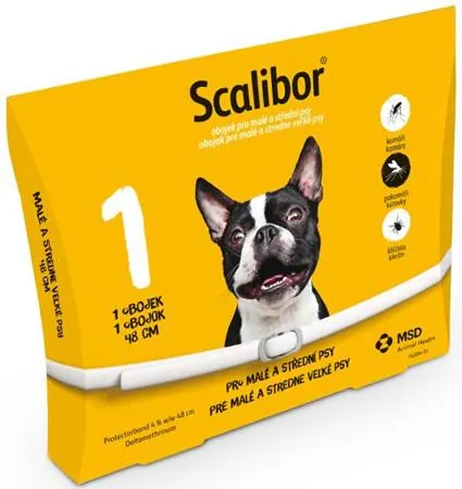 Scalibor obojek pro malé a střední psy 48 cm