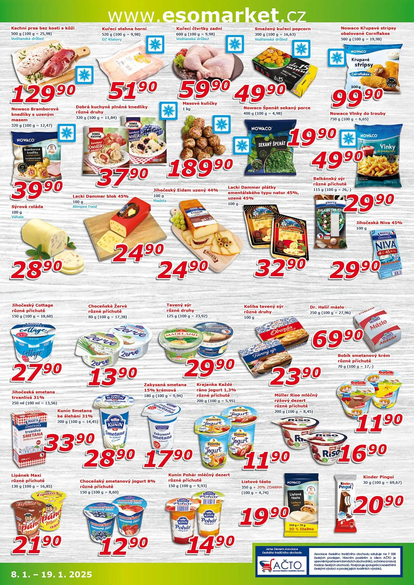 ESO MARKET leták - 8. ledna 19. ledna 2025 - Page 3