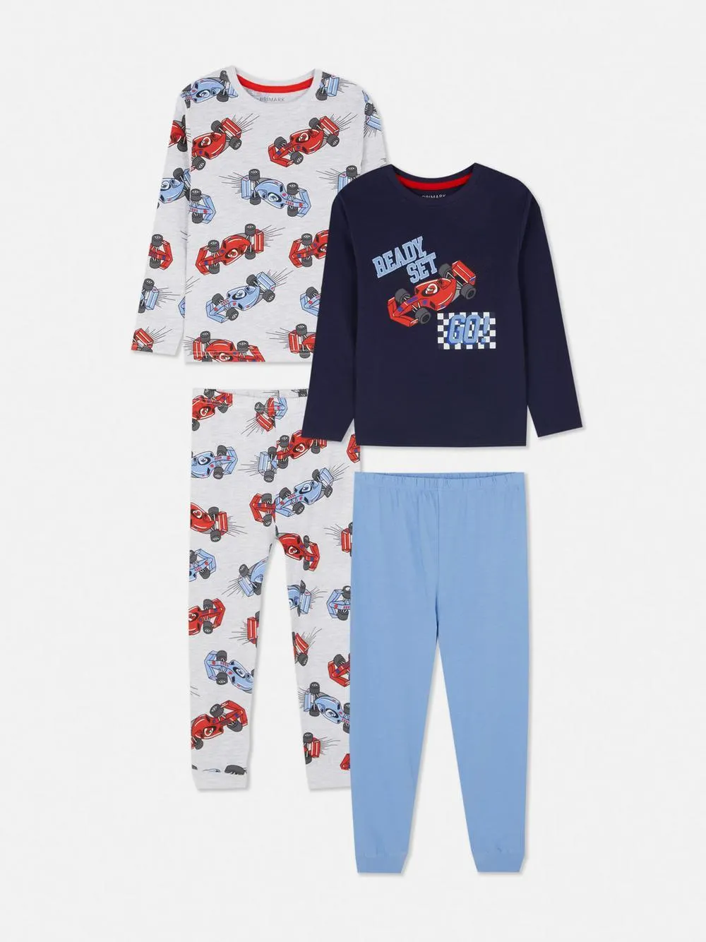 1,5–8 let | 2 pyžama se závodními auty