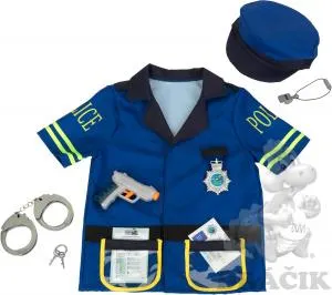 Kostým policisty s příslušenstvím