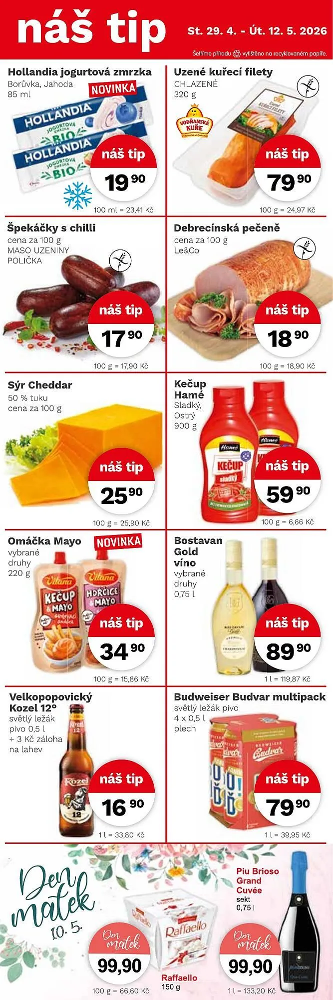 Konzum leták - 29. dubna 12. května 2026 - Page 4