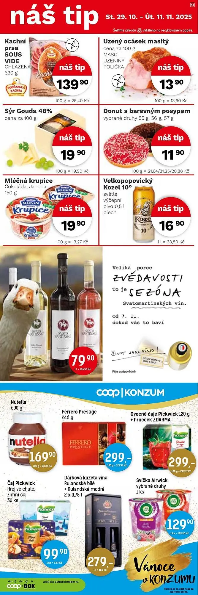 Konzum leták - 29. října 11. listopadu 2025 - Page 4