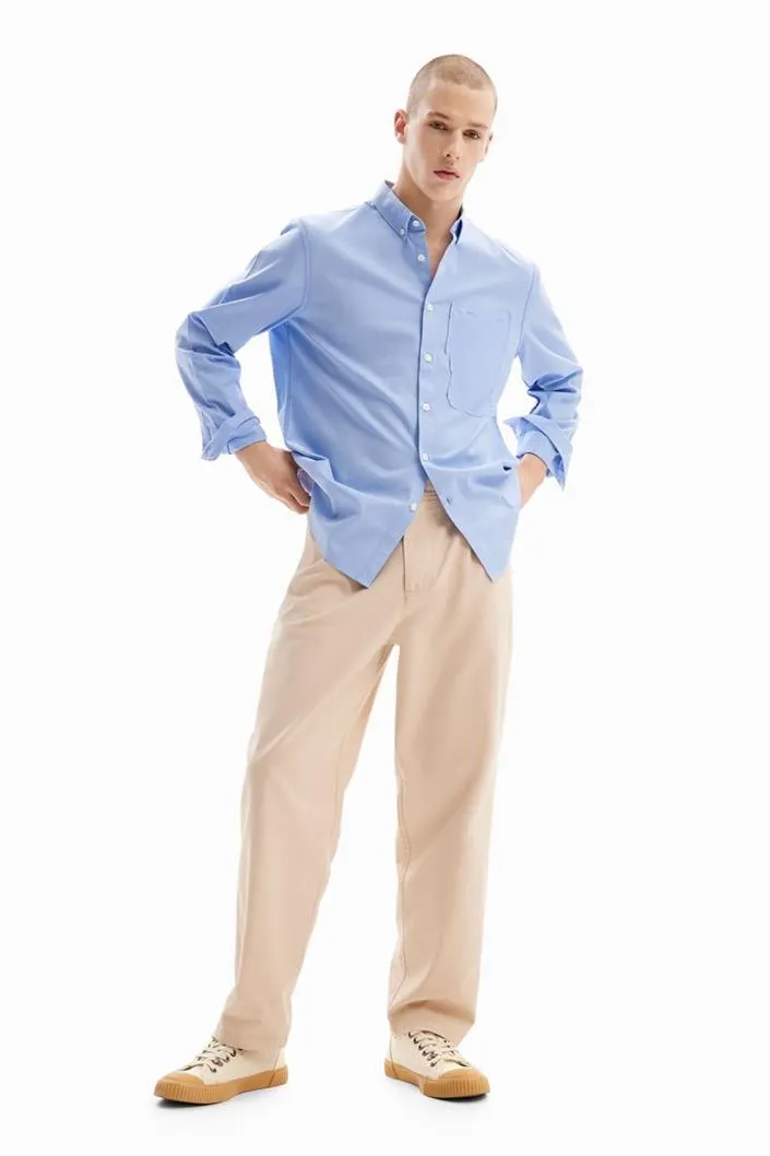 košile Desigual Morris navy