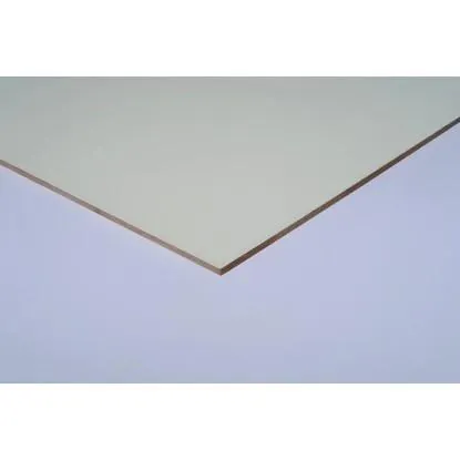 HDF 1stranně lakovaná deska Kronospan 0101 PE bílá, tl. 3 mm - metráž