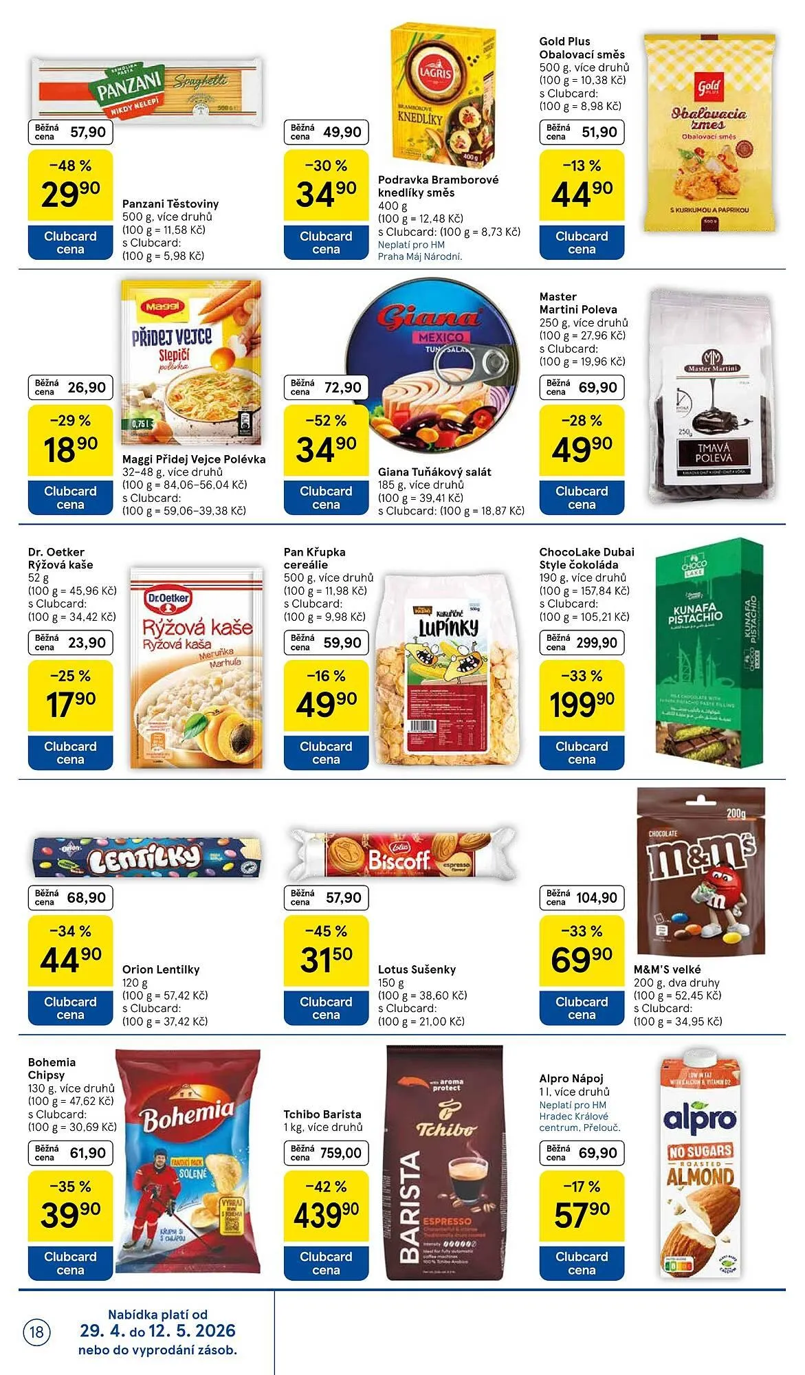 Tesco leták - 29. dubna 5. května 2026 - Page 18