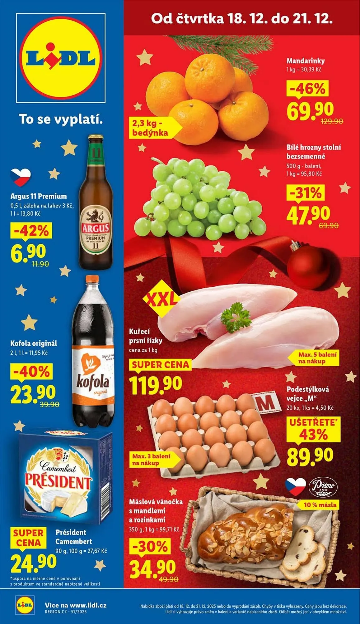 Lidl leták - 18. prosince 21. prosince 2025 - Page 1