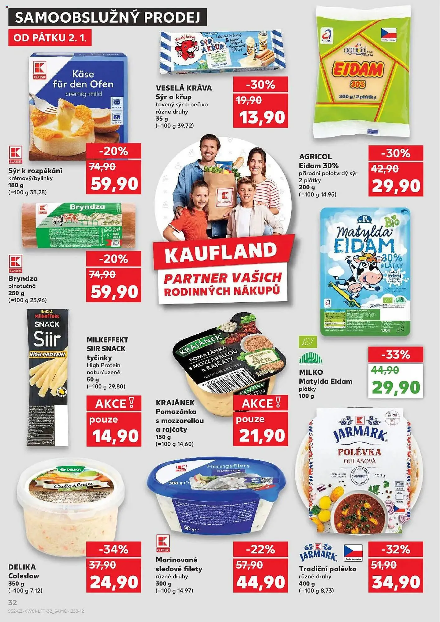 Kaufland leták - 2. ledna 6. ledna 2026 - Page 32
