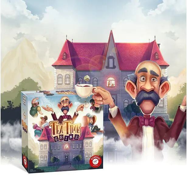 Piatnik Tea Time Crime (CZ,SK,HU,DE,FR,PL)